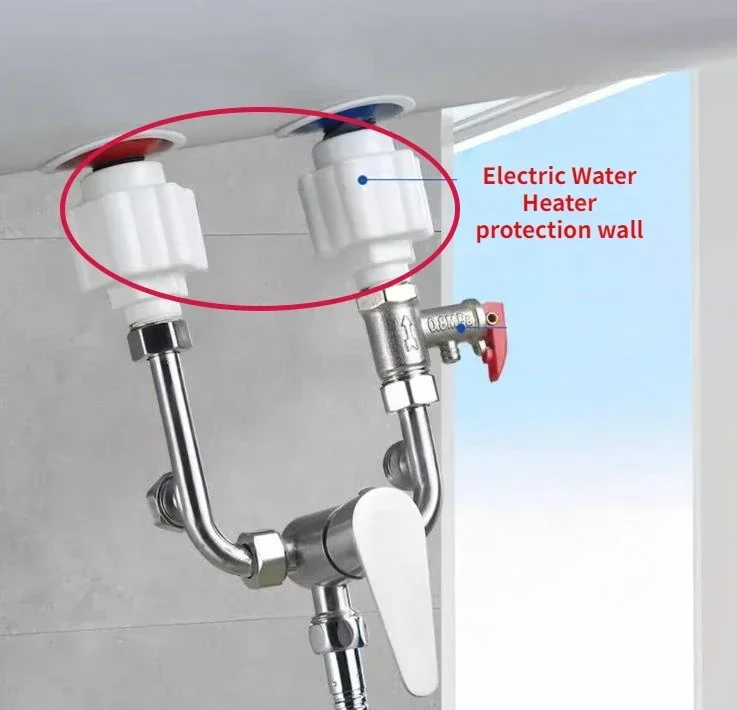 2 pezzi accessori generali per scaldabagno elettrico isolamento esterno parete/prevenzione perdite/scaldabagno elettrico