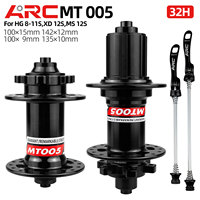 ARC MT005 Disc Brake Road Bike Hubs 32 Holes Bearing Hub HG 4 Pawls freehub micro spline freehub micro spline 8 9 10 11 Speed