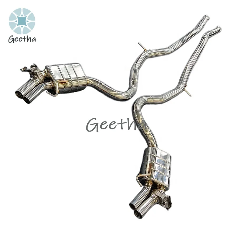 

Catback Exhaust Pipes for Mercedes-benz S63 Amg W222 5.5t 2014-2020 Stainless Steel 304 Escape Valvetronic Exhaust Pipe Muffler