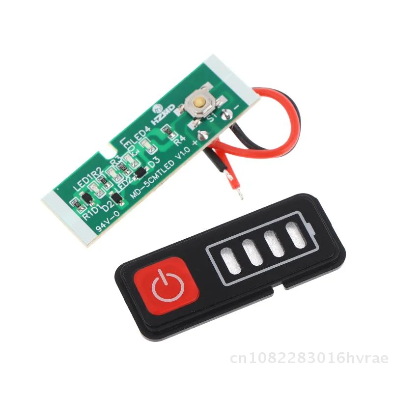 ⚡ |   5S lithiumbatterij-indicatorbord, 18V / 21V elektrisch gereedschap batterij LED-niveaumeter compatibel met Mak voor doe-het-zelf reparatie en mods