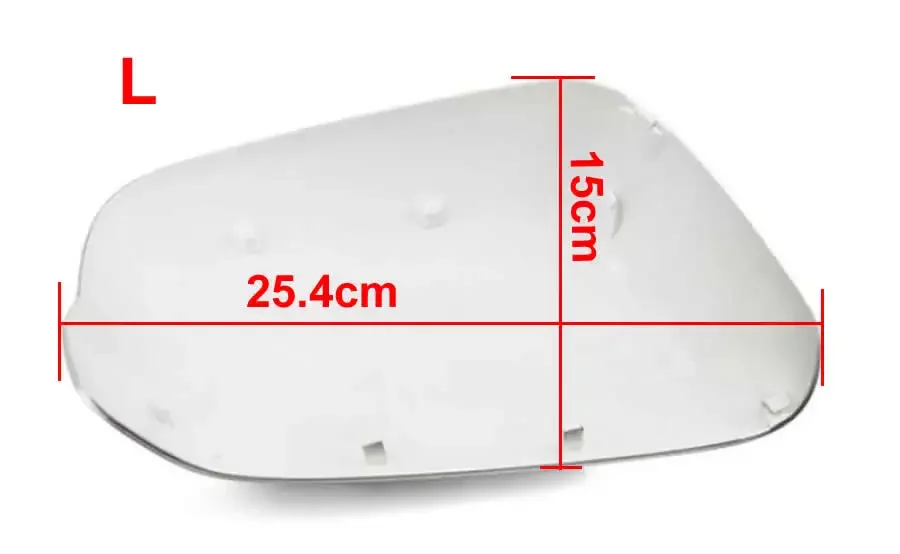 For Honda Fit 2008 2009 2010 2011 2012 2013 Car Accessories Rearview Mirror Cover Mirrors Housing Shell without Lamp Type