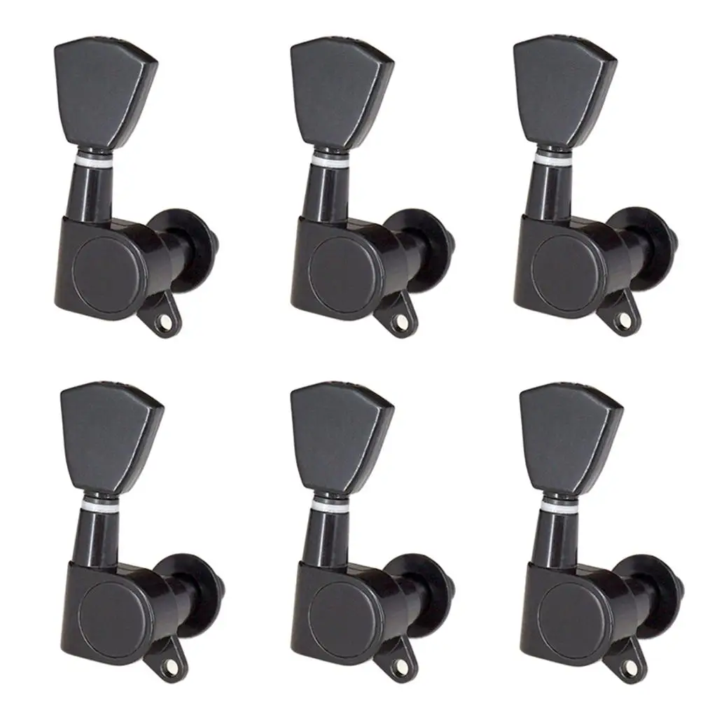 -Set 6r Strings Tuning Pegs Machine Heads for Acoustic Guitar Electric Guitar