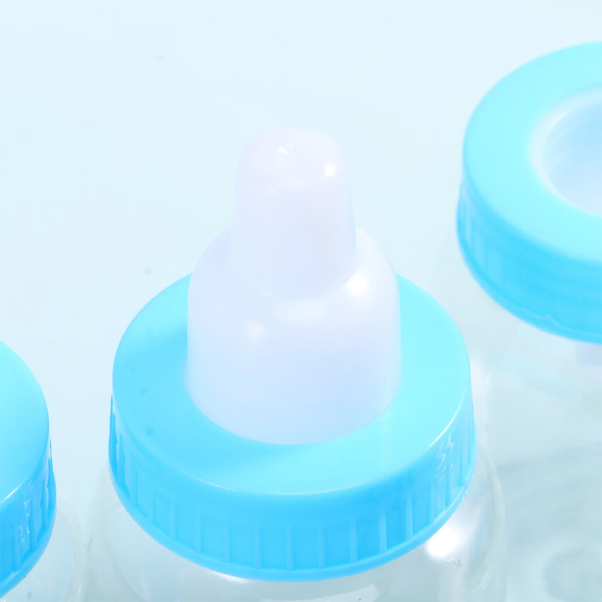 

36Pcs Nursing Bottle Candy Boxes Mini Plastic Candy Holders Baby Birthday Party Favor Gift Storage Containers Blue