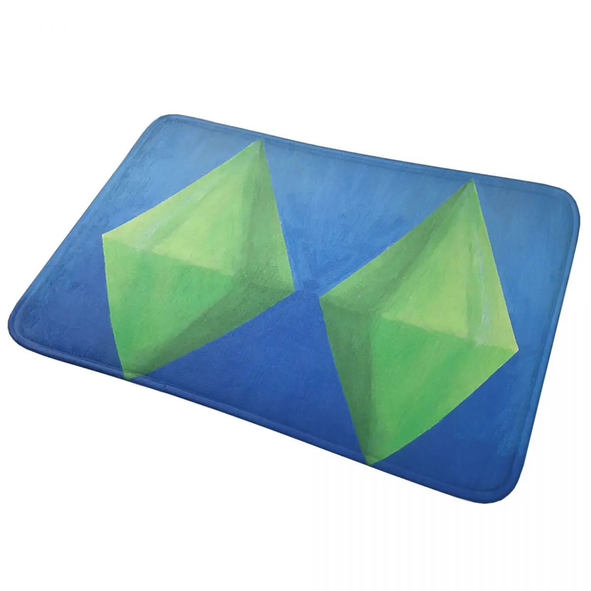 Sims 4 Plumbob عدم الانزلاق ممسحة الكلمة حصيرة مكافحة ارتداء السجاد البساط للمطبخ مدخل المنزل الحمام غرفة المعيشة مسند القدم الحصير