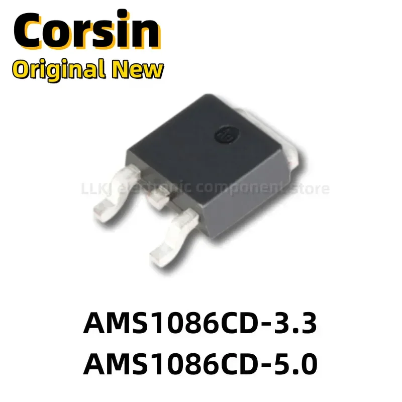 1шт AMS1086 AMS1086CD-3.3-5.0 TO252 MOS FET TO-252/