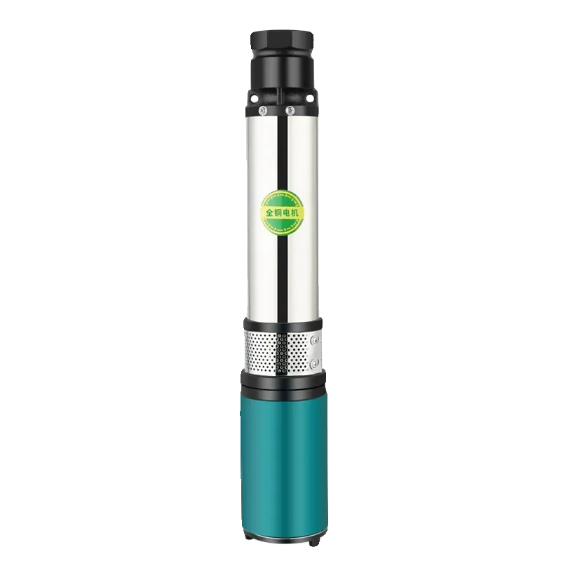 

Agricultural deep well submersible pump Well water high lift deep well pump 12-72V stainless steel deep water pump Small