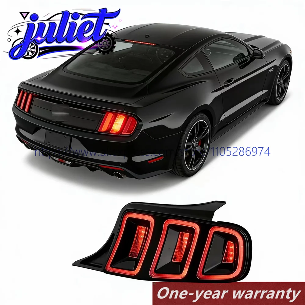 

2pcs LED Taillight For Ford Mustang 2010-2014 Brake Reverse Light Steering Signal Driving Light Signal Warning Light US Version