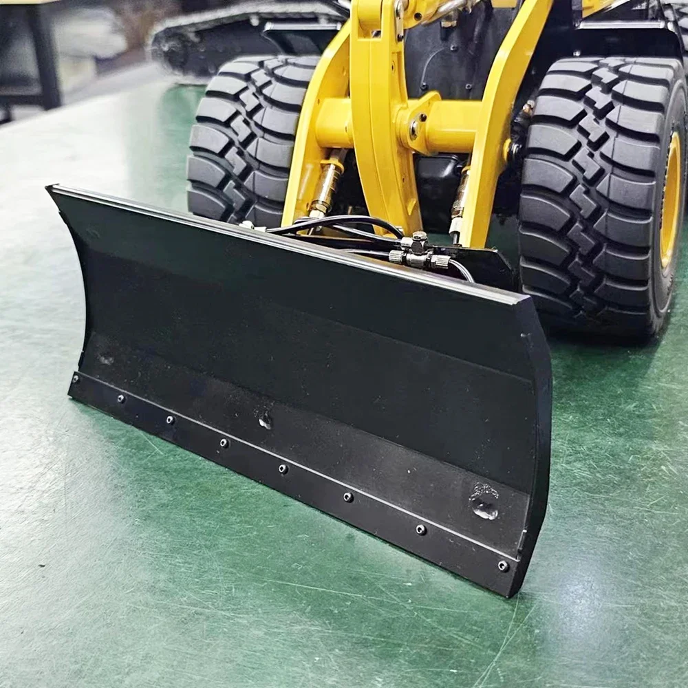 MT1/14 Hydraulic Remote Control Loader Metal Tilt Bulldozer Blade WA480 Remote Control Auto Parts Bucket