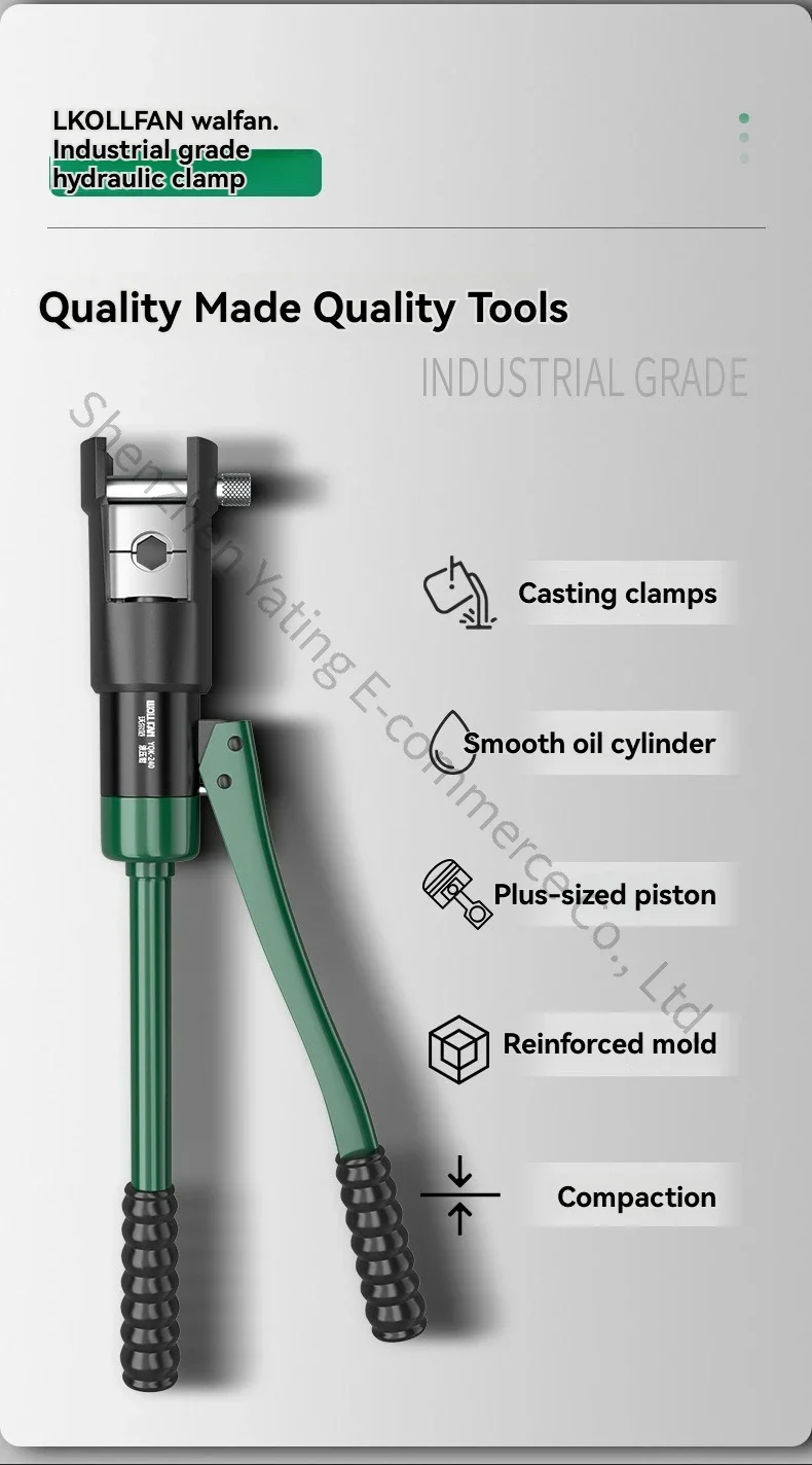 

1pc 240-type Hydraulic Pliers Integrated Electrician 120/240 Crimping Quick Manual Copper Nose Crimping Pliers Package