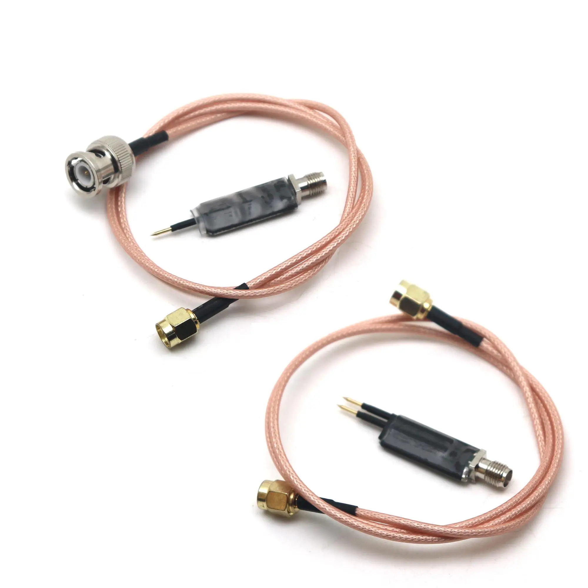 SMA-zu-Sondenadapter 1/2-Pin - HF-Testkabel SMA/BNC für Spektrumanalysator, Signalfehlersuche, Reparatur, Amateurfunk – Detail 6