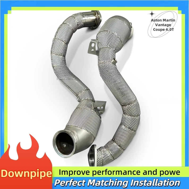 For Aston Martin Vantage Coupe 4.0T 2019-2022 Head Section Pipe exhaust Modification High Performance quality Downpipe