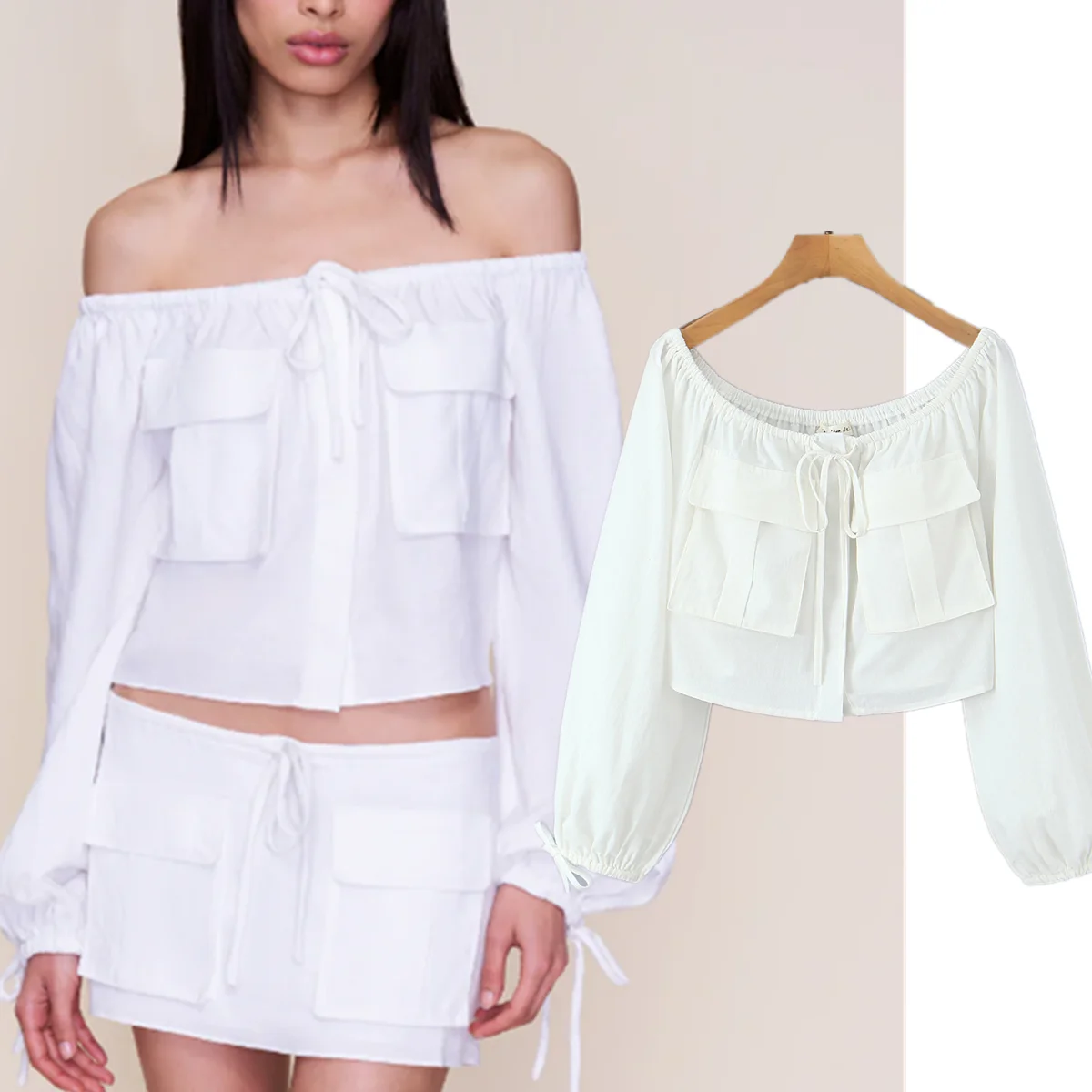 

Рубашки и блузки Jenny&Dave 2026: женская одежда, летние белые рубашки, топы, блузки с открытыми плечами для женщин