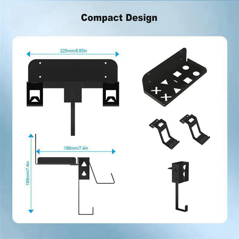 

Настенный кронштейн для хранения Компактная подставка BlackJAS