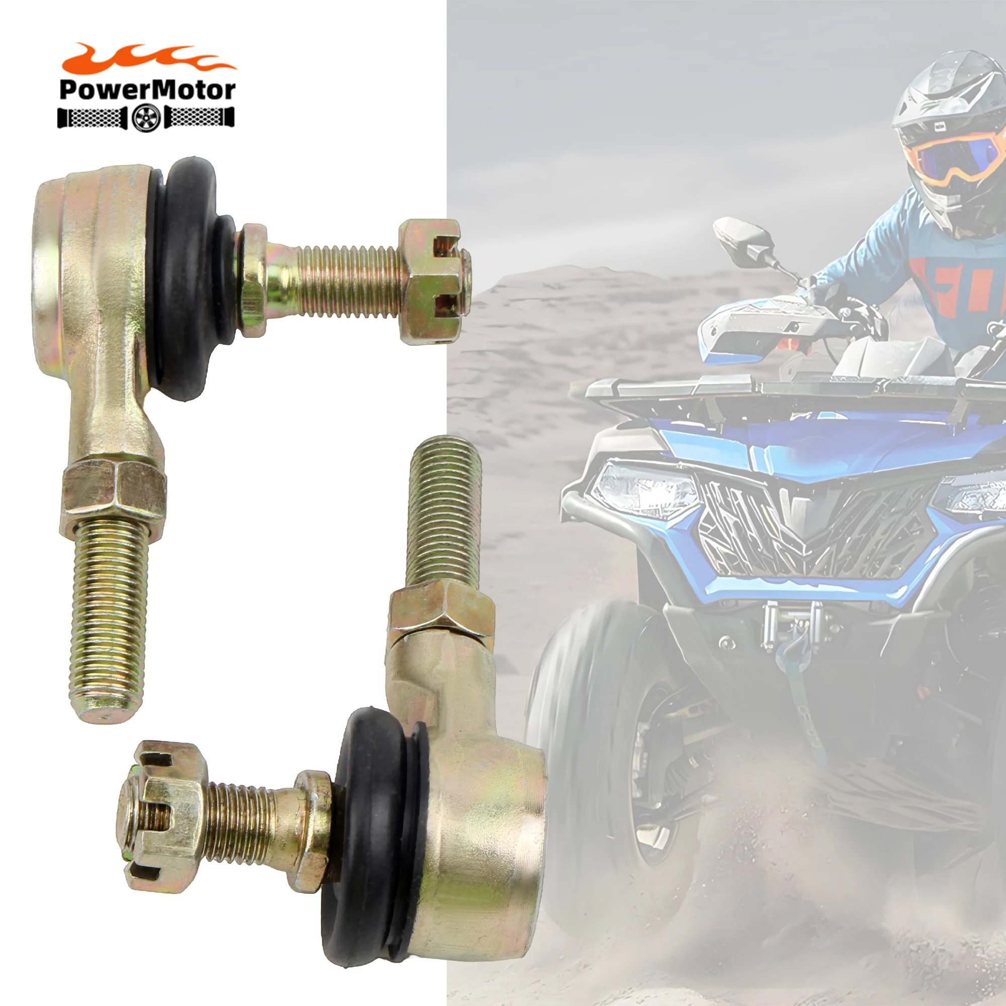 

M10 Left Right Tie Steering Rod Ball Joint For ATV 50cc 110cc 150cc 200cc 250cc 300cc Quad Dirt Bike Go Kart Scooter Accessories