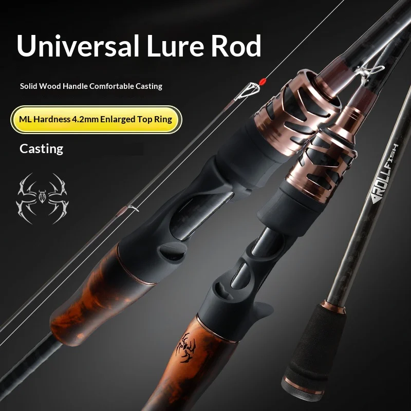 

Carbon Fiber Spinning Rod ML Tip Action Universal Pike Casting Rod for Lure Fishing Fishing Rods Fishing Accessories Fly Fishing