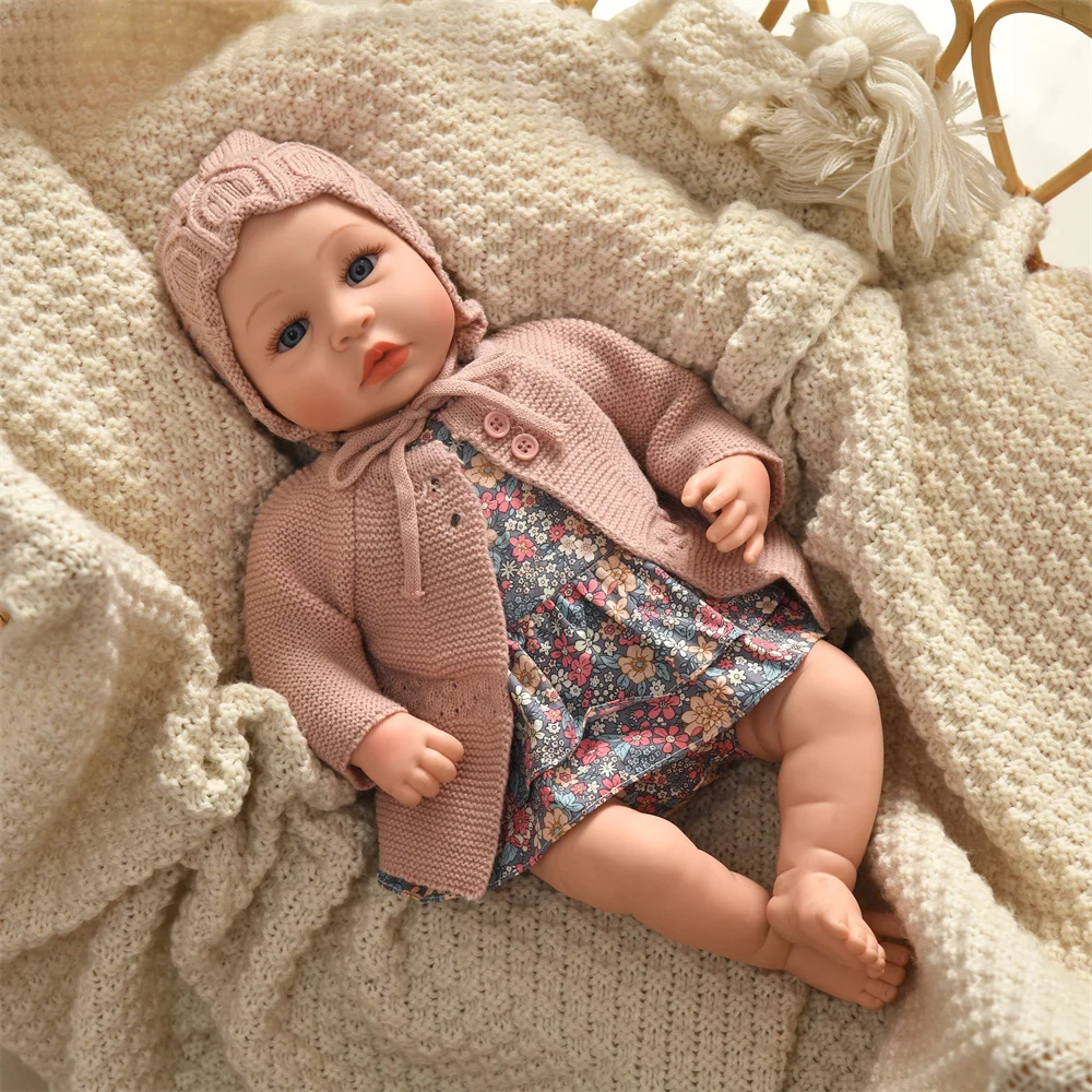 45 ซม.18 นิ้วผ้าตุ๊กตาเด็กทารก Reborn ตุ๊กตาสําหรับสาว Bebe เหมือนจริง Reborn ตุ๊กตาเด็กทารกนุ่มตุ๊กตาไม่มีผมคุณภาพสูงตุ๊กตา Bebe