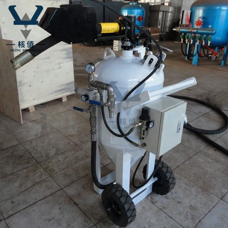 DB500 Wet Type Blast Pot Sand Blasting Tank Machine Water Shot Peening Blaster Pot DB800