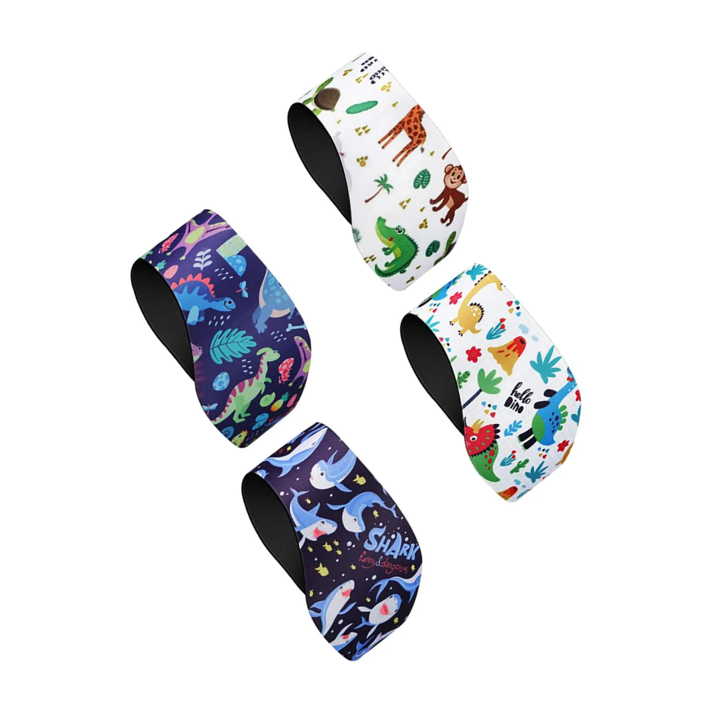 

4 Pieces Swimming Headband Ear Protection Band for Men Women Swimmer Surfing Style B