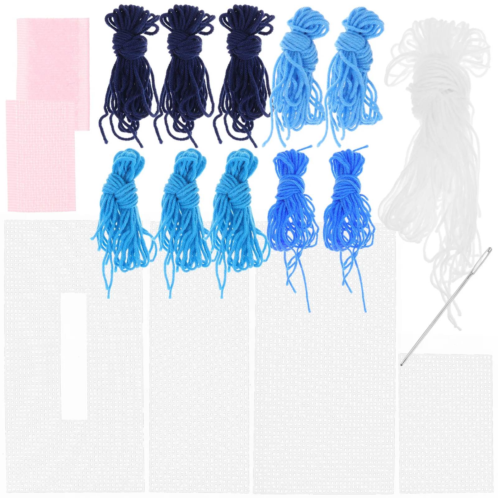 

1 Set Cross Stitch Tissue Box Kit Tissue Holder Making Tools For Home Office Bedroom Bathroom Living Room Decor Napkin Storage