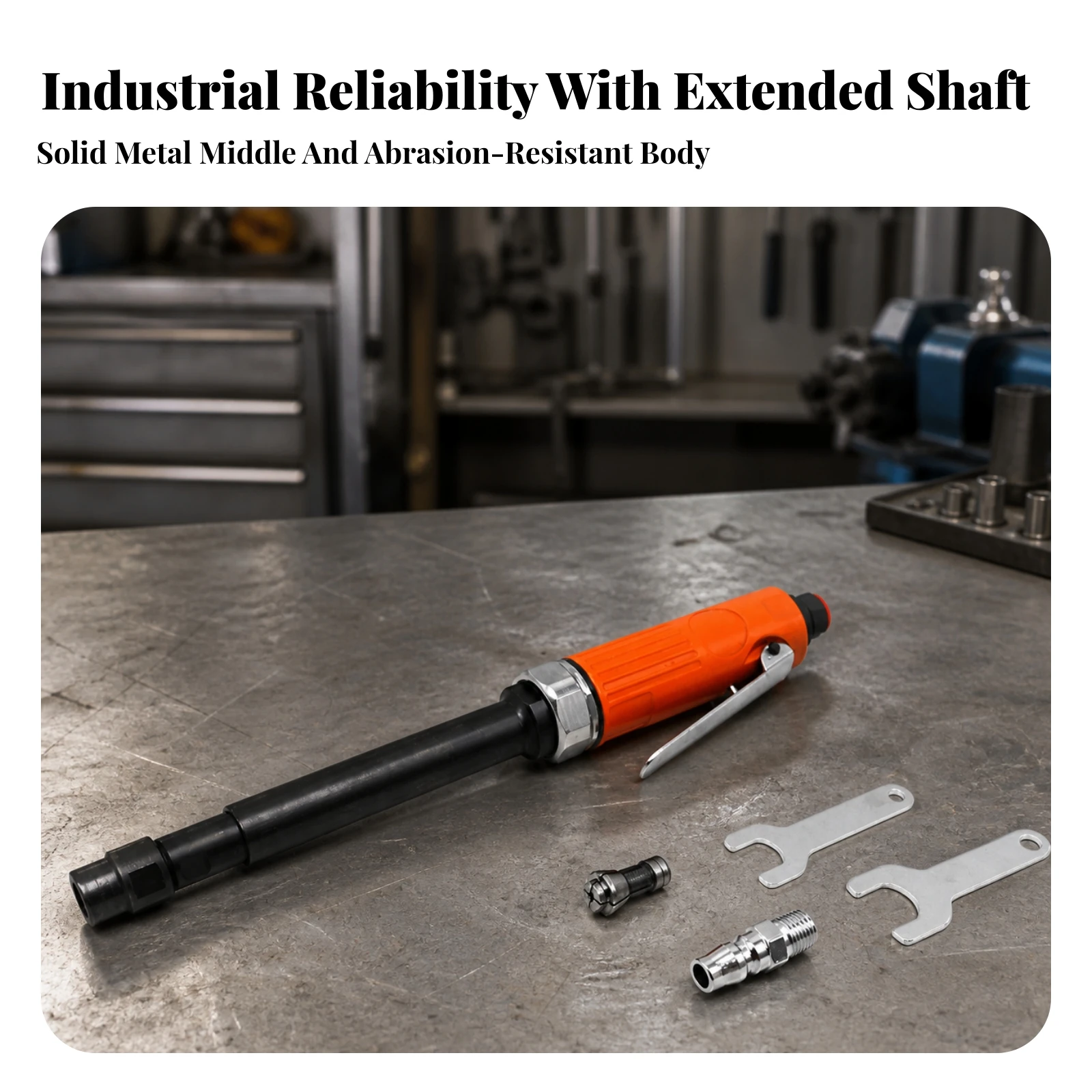 Pneumatic Die Grinder Heavy-Duty Air Die Grinder Tool Lightweight High Speed for Metalworkers, Metalworking, Automotive Repair