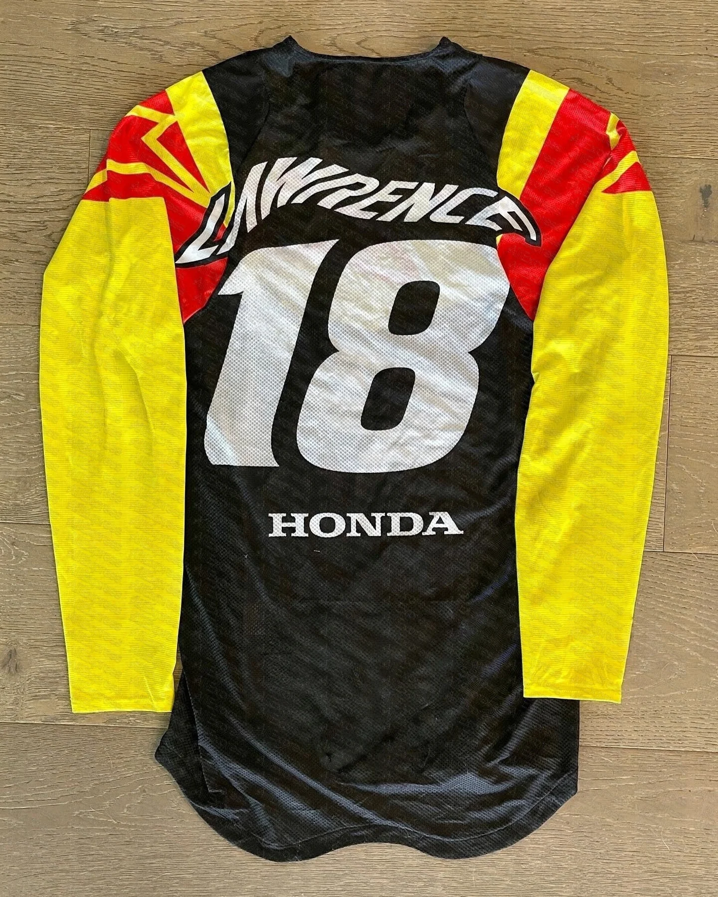 

Honda Summer Motocross Jersey Long Sleeve #18 Breathable Cycling Tee Motorcycle Racing Uniform for Men Women Motor Enthusiasts