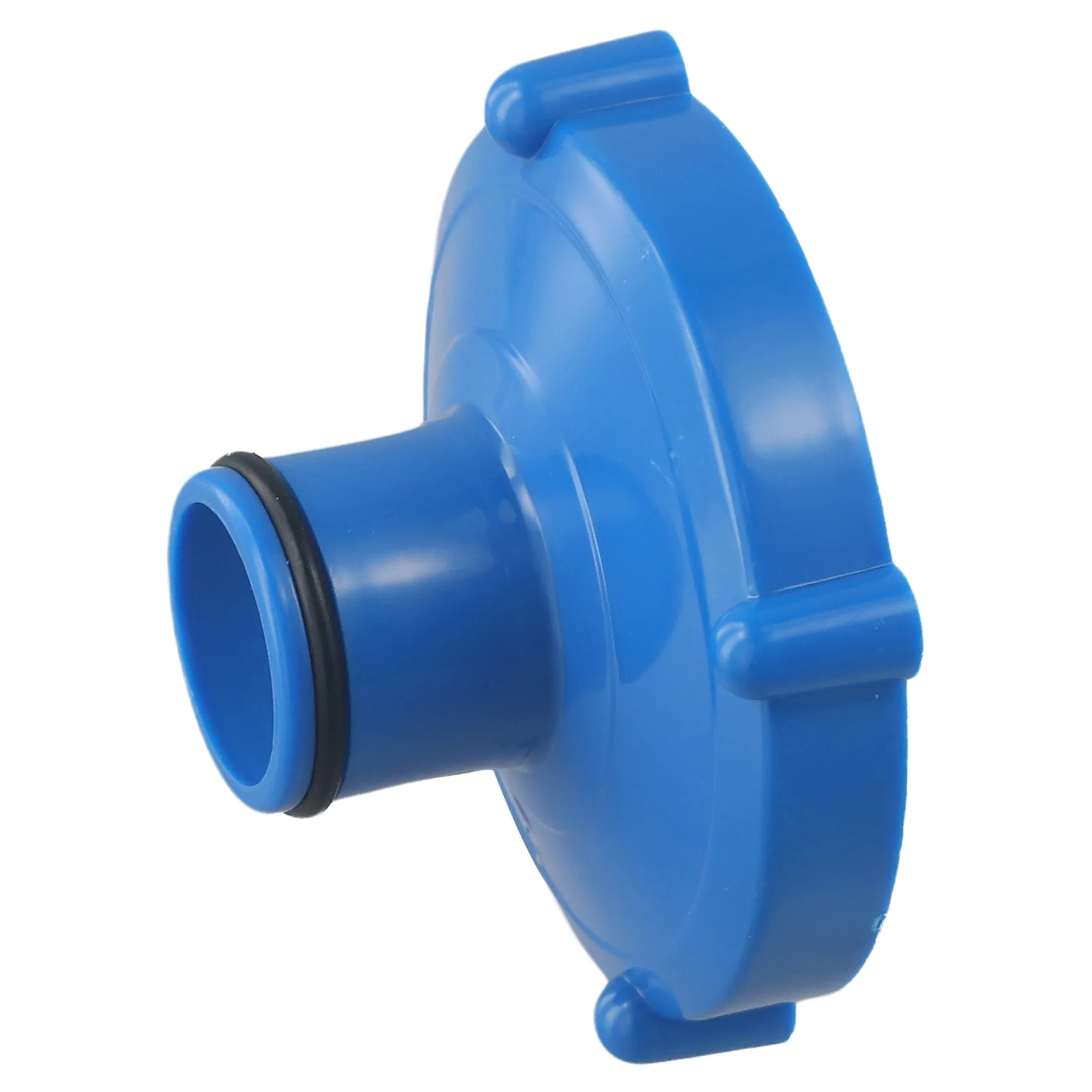 Para sistema de filtración Adaptador de succión de piscina Adaptador de manguera de piscina Mantenimiento de piscina Azul Fácil instalación Conexión óptima