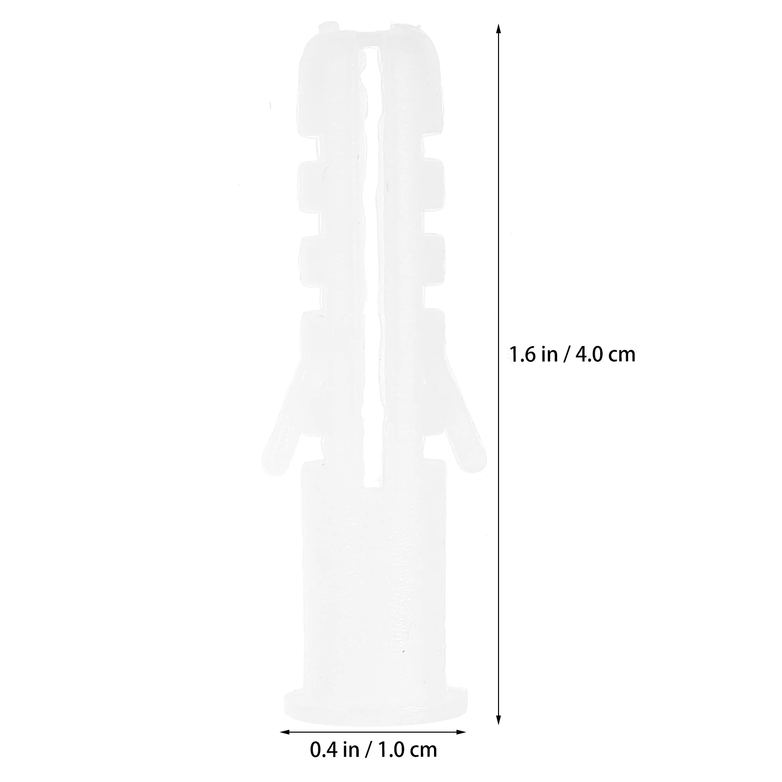 

100pcs Plastic Expansion Plug Premium Wall Anchors For Heavy Duty Fasteners Self Tapping Screws Wood Metal Fixing Hardware