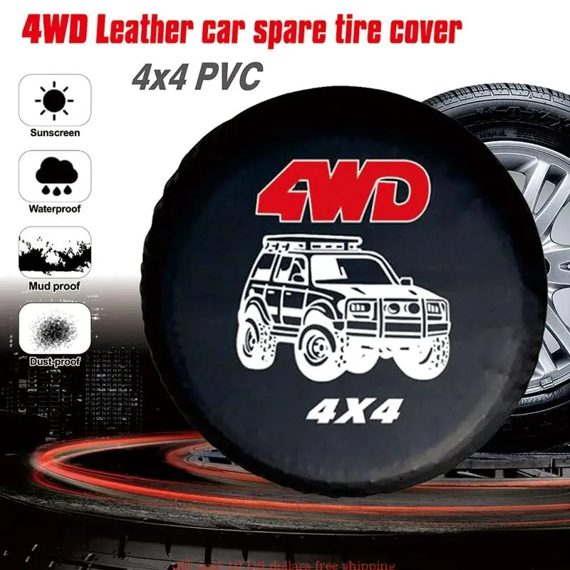 Spare Tire Covers Wheel Bag Tote Protector Weatherproof 4 Season Universal