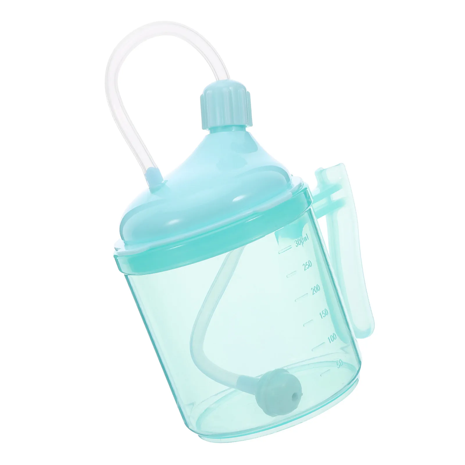 Spill Proof Drinking Cup Elderly Disabled Adults Bedridden Patients Nursing Feeding Cup Liquid Food Dysphagia Maternity Green