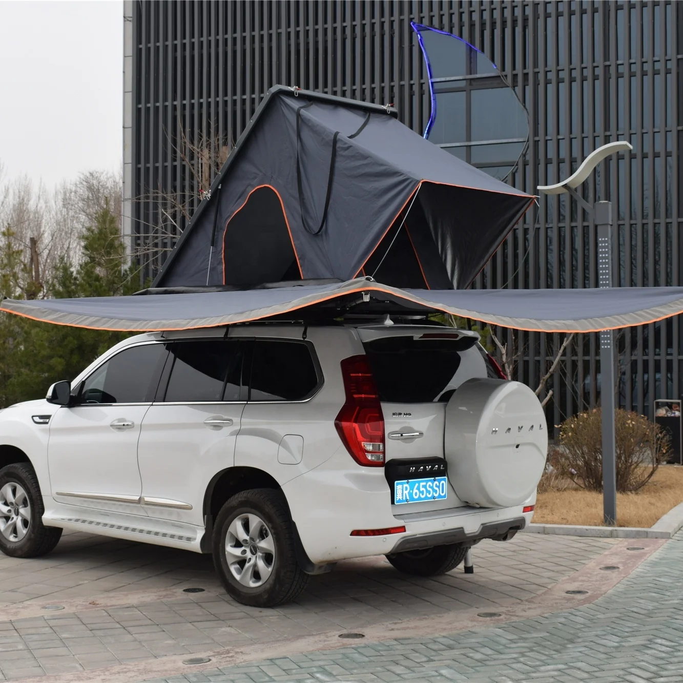 4X4 Rvs 270 Degree Free Standing Awning for Car Camping