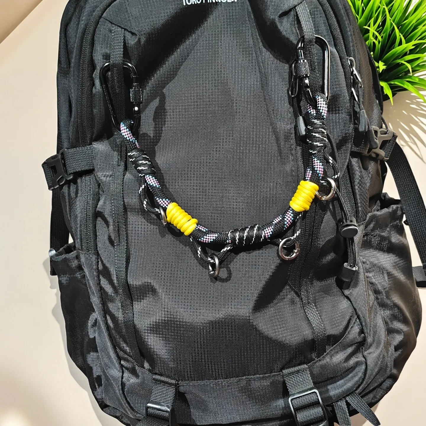 Handmade Mountaineering Bag DIY Braided Rope Pendant Multi-Functional Decorative Backpack Transformation Accessories Expansion
