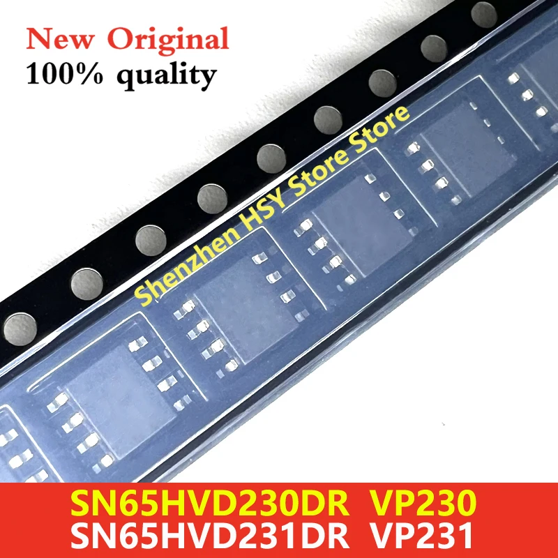 (5-10piece) 100% New SN65HVD230DR SN65HVD231DR SN65HVD230 SN65HVD231 VP230 VP231 sop-8Chipset