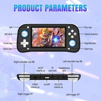 Retro Handheld Game Console 64G XF43 4.3 inch Linux System Gaming Players Portable Pocket Hand Game Video Devices Play Gift