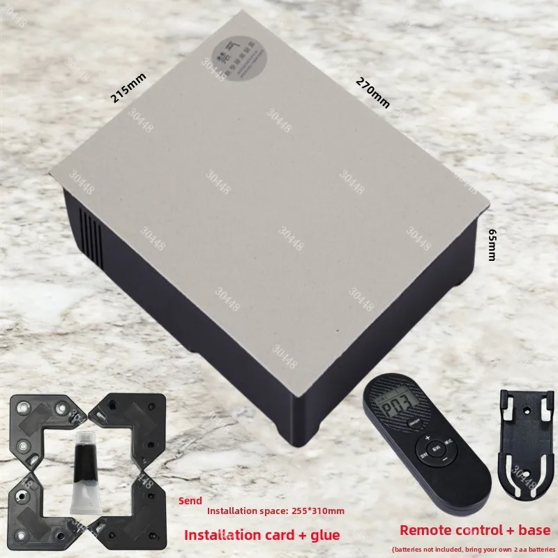 Wireless Remote Control Invisible Hidden Installation Induction Cooker Guide Table Slate Dining Table Embedded Intelligent for