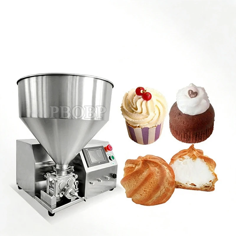 Machine For Small Business Donut Injector Jam Pastry Whipped Cream Small Cake Machine