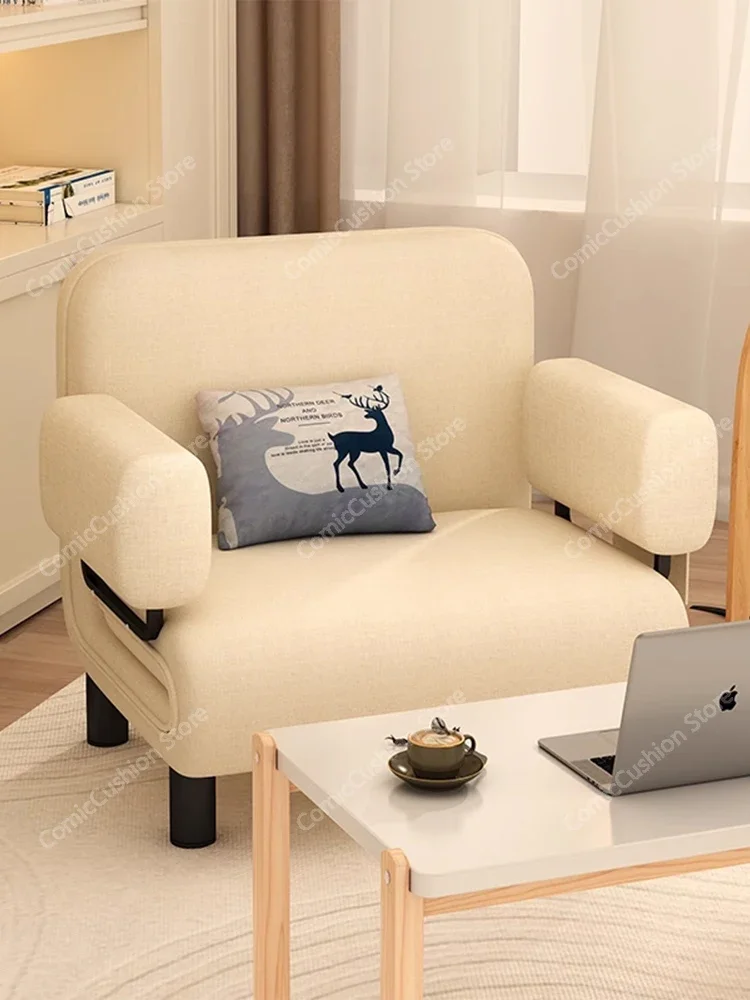 

Lazy sofa multi-functional folding al-purpose bedroom small apartment reclining and sleeping tatami seat