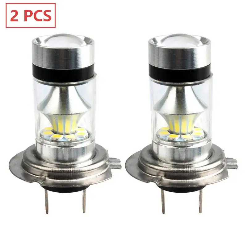 

2 шт. светодиодные противотуманные фары 12В H7/1156 для автомобиля, 6000K, 1000Лм, из алюминиевого сплава, виброустойчивые, с долгим сроком службы, простая установка