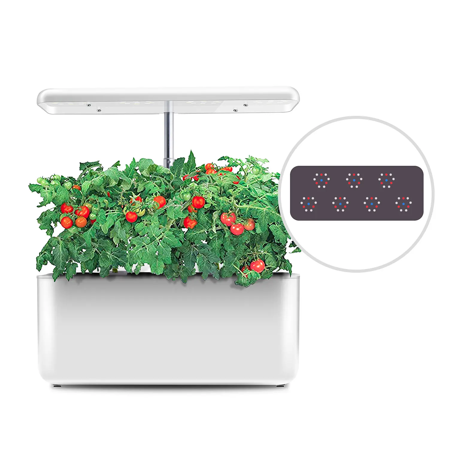 Easy to Use Indoor IDOO Smart Garden Pot Hydroponics for Plant Growing