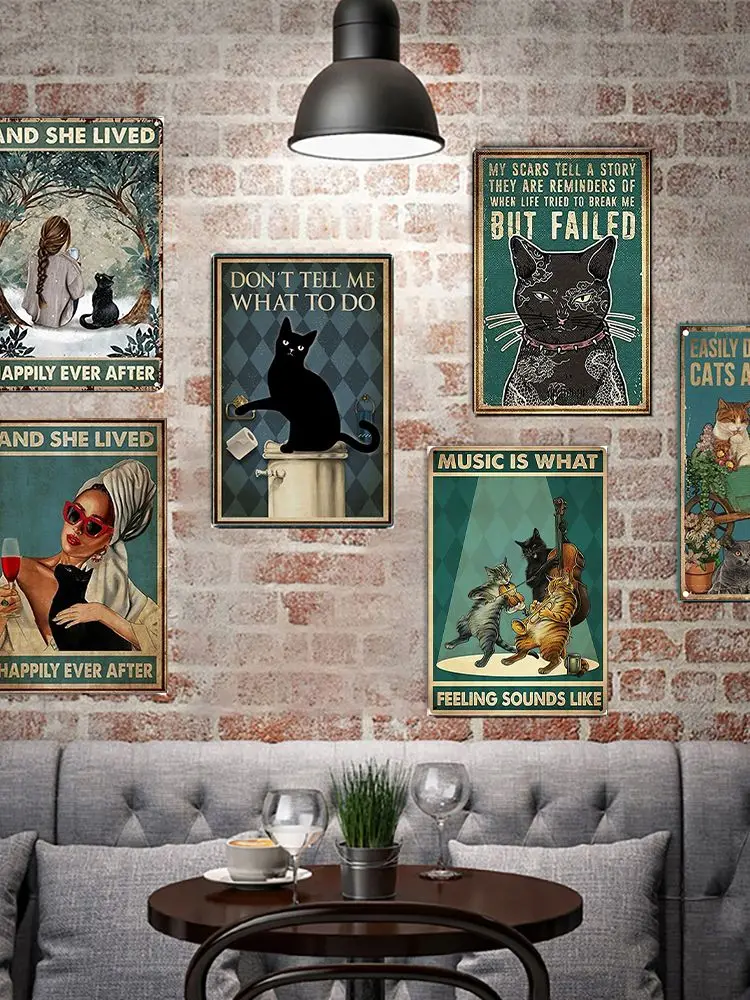 Vintage Tin Metal Posters You Smiled and I Fell In Love Greyhound Hanging Signage for Home Decorative Plaque 8X12