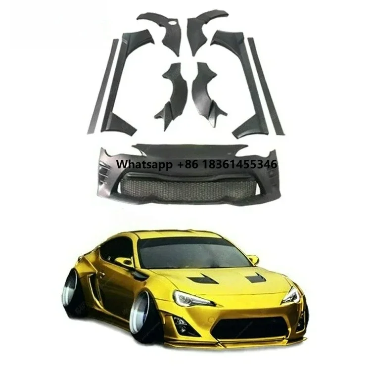 

FOR 86 Aggressive Fiberglass BODYKIT Best-Selling