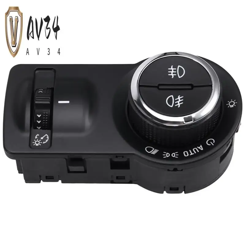 

AV34-Auto Headlight Fog Lamp Control Switch Module For Cruze Malibu Trax Opel 13268707
