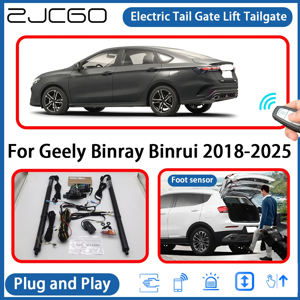 

for Geely Binray Binrui 2018-2025 Automatic Powered Tailgate Power Liftgate Electric Tail Gate Lift Assisting System