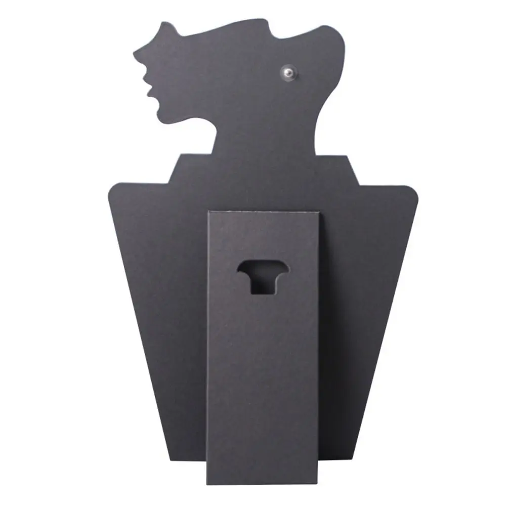 패브릭 마네킹 쥬얼리 디스플레이 스탠드 사이드 페이스 마네킹 헤드 흉상 초상화 목걸이 팔찌 귀걸이 홀더 독특한