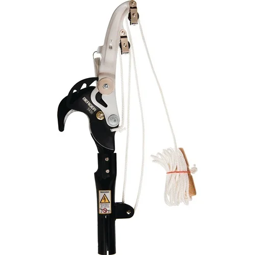 Berger 490mm 40mm Cutting Capacity Long Reach Pole Pruning Shears with 5m Drawstring for High Tree Branch Trimming