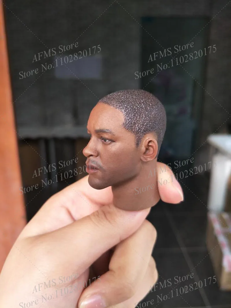 Figura colecionável em escala 1/6, escultura de cabeça will smith, bonecas lendárias, homens em preto, para homens de 12 espaços, corpo de figura de ação de soldado