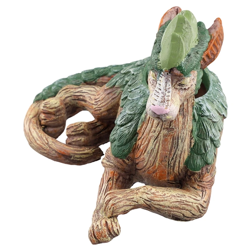 BAAG-أواني نباتات رائعة للحيوانات أواني نباتات عصارية تمثال حديقة هدايا من الراتنج لمحبي الطبيعة