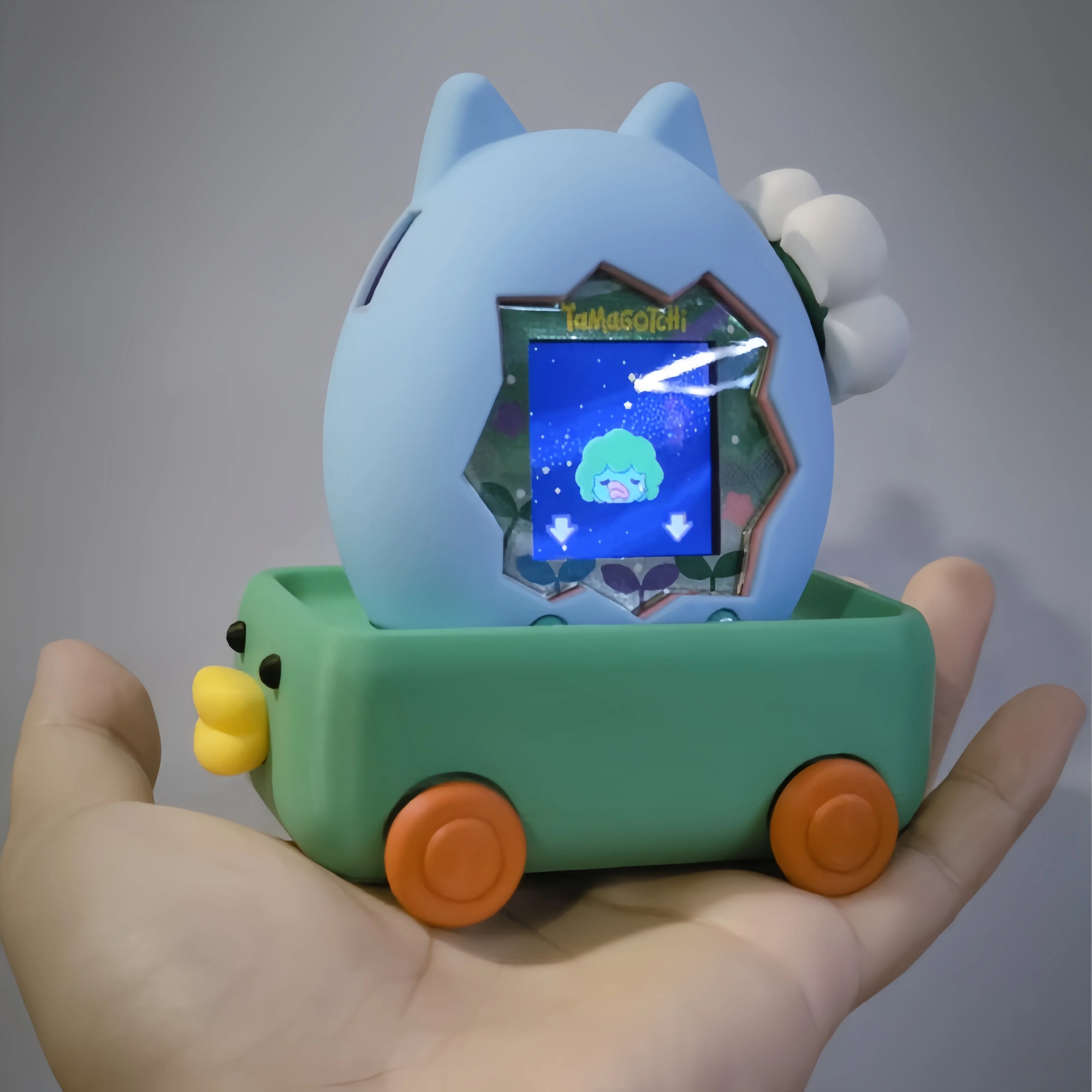 

In Stock Tamagotchi Songzi Paradise Crown Multi Color Knob Protective Case Action Toy Figure Accessory For Collectors And Fans