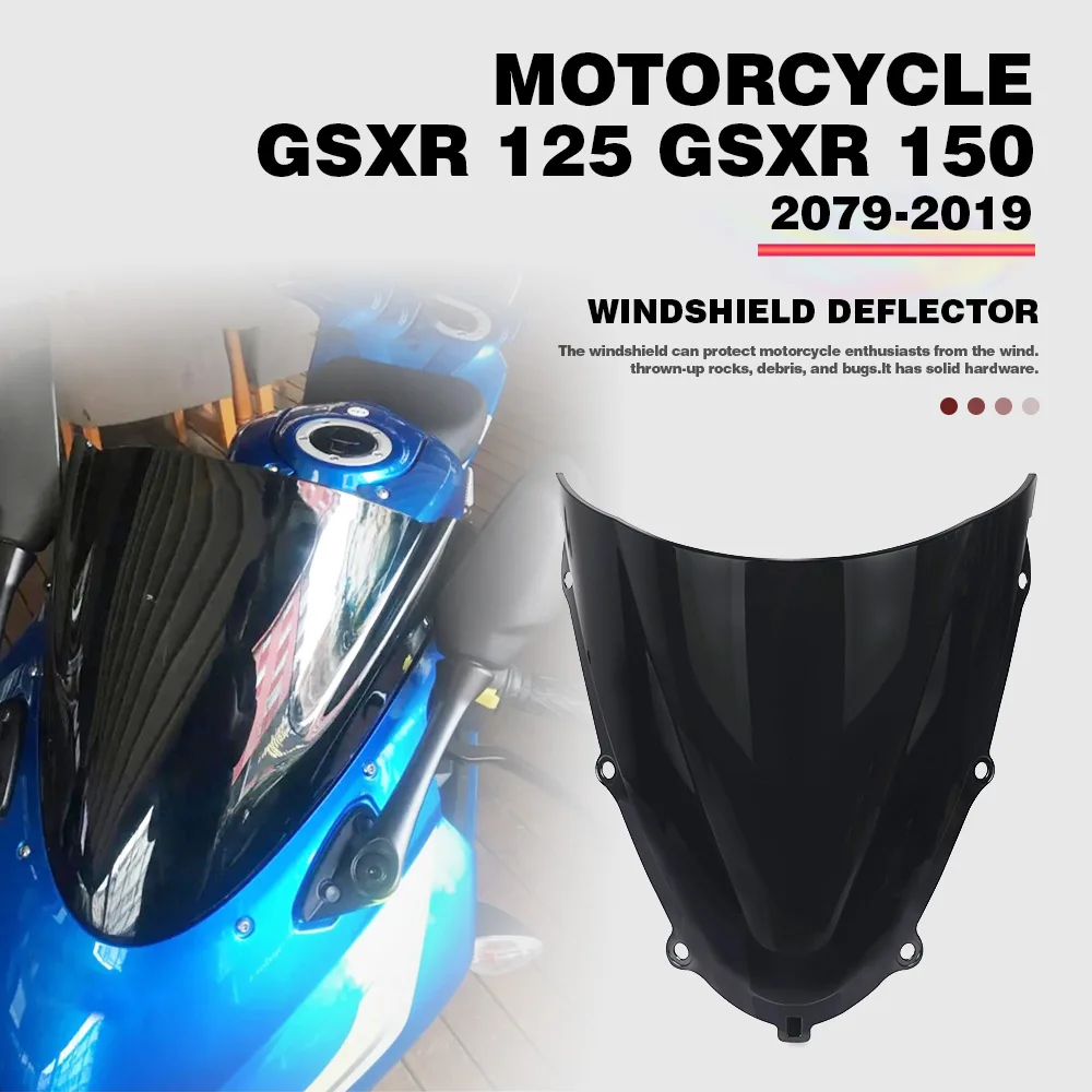 

Windshield Windscreen Protector FOR SUZUKI GSX R 125 GSX-R GSXR 125 GSXR 150 2017 2018 2019 Motorcycle Accessories GSX-R Plastic