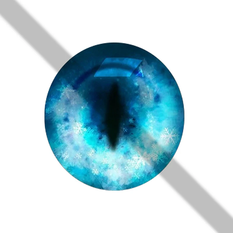 Fursuit فروي رئيس عيون مقلة العين Furryfandom Kigurumi كيمونو تأثيري حلي العين تلميذ اكسسوارات الحيوان الغبار صافي الطباعة فروي