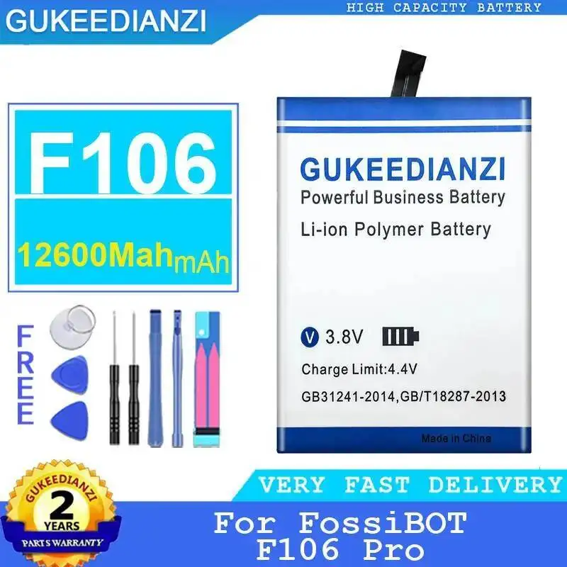 

For Fossibot F106 Pro 12600Mah Reliable Power Supply Three Proof Smartphones Battery